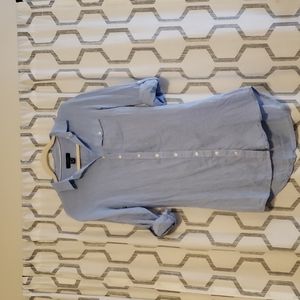 S Atmosphere Button Down Shirt Dress